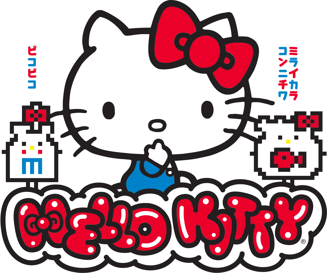 Hello Kitty - Sanrio, Hello.Pixel